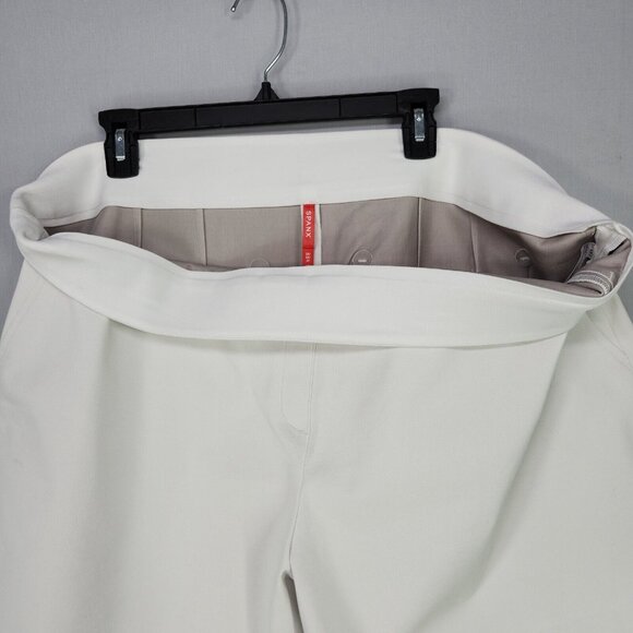 Spanx Active Shorts 6” Women’s Plus Size 3X Silver Lining Stretch Waist Comfort - Picture 4 of 16